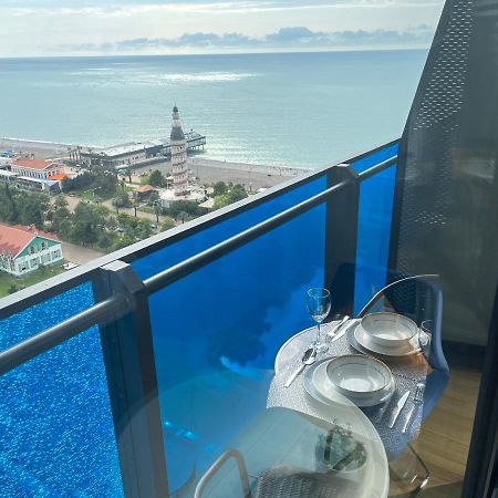 1-Bedroom Studio Apartment In Orbi City - Side Seaview Батуми Экстерьер фото